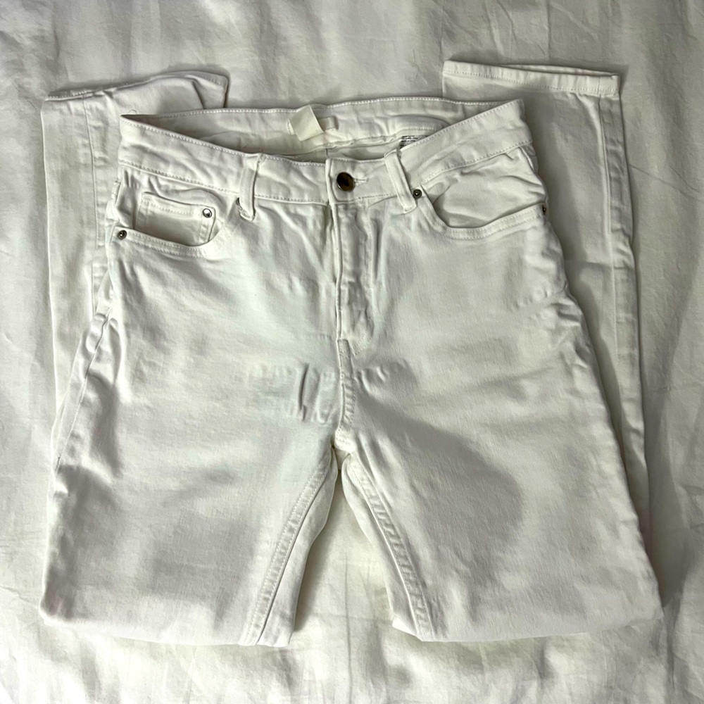 White jeans